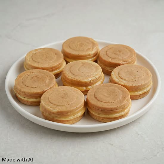 Frozen Custard Wheel Cake (8 pcs) (冷凍奶油車輪餅)
